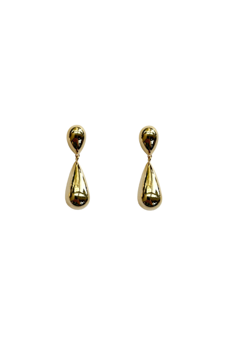 NADEZ GOLD TONED EARRINGS - CULT MIA