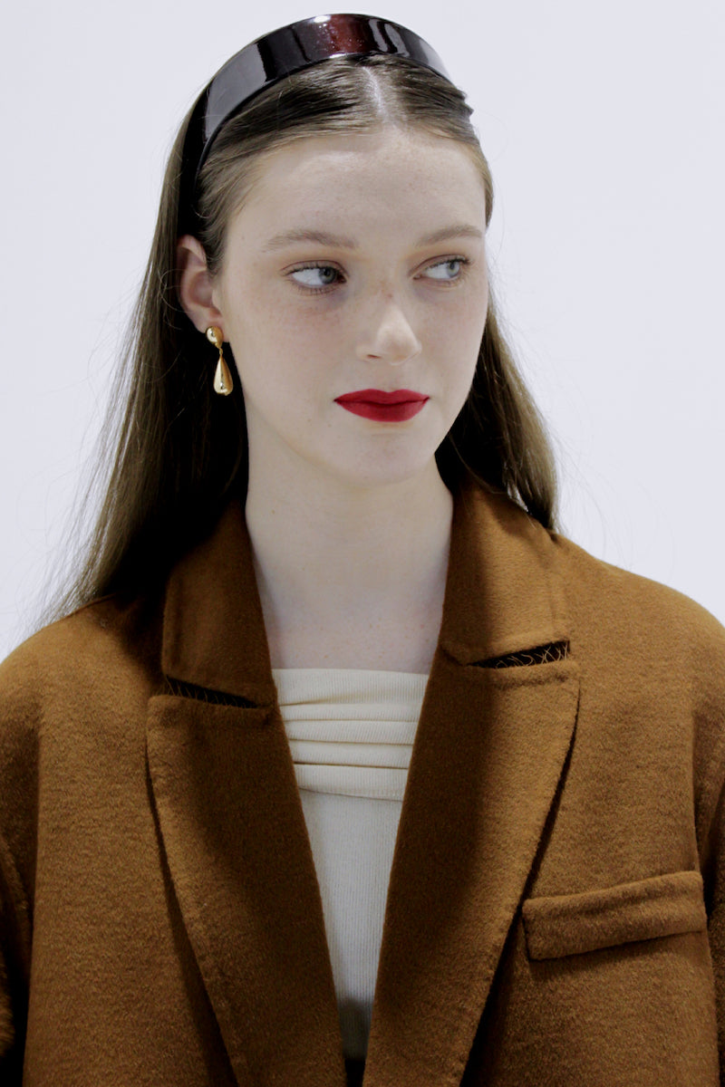 NADEZ GOLD TONED EARRINGS - CULT MIA