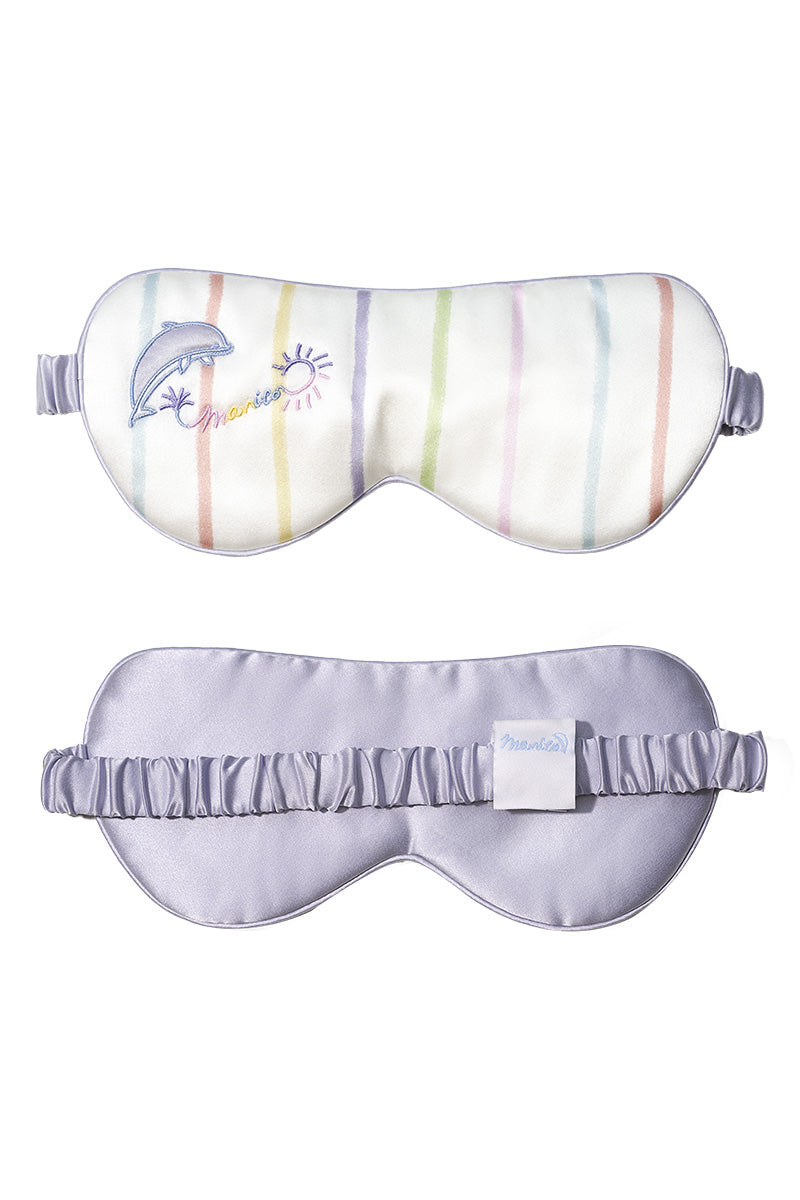 OCEAN STRIPE EYE MASK - CULT MIA