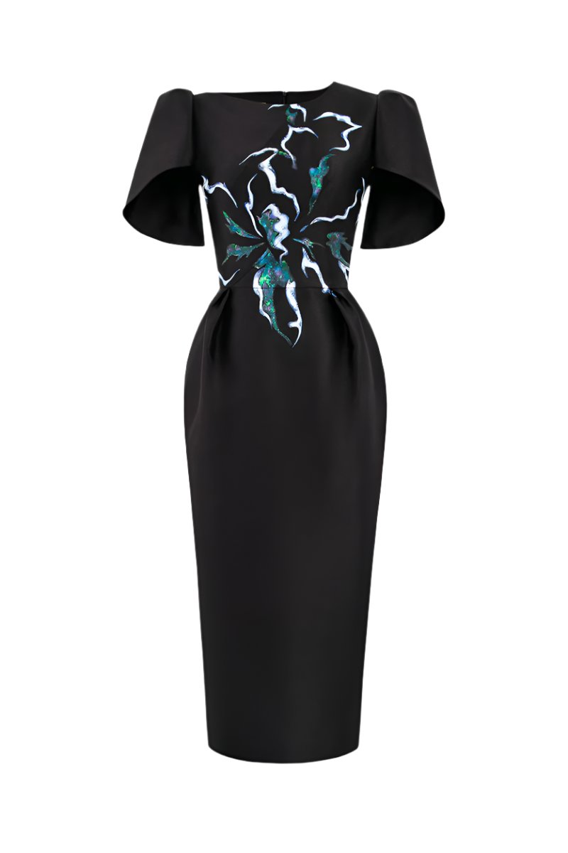 Tiny Ink LUMINOUS SECRET MIDI DRESS