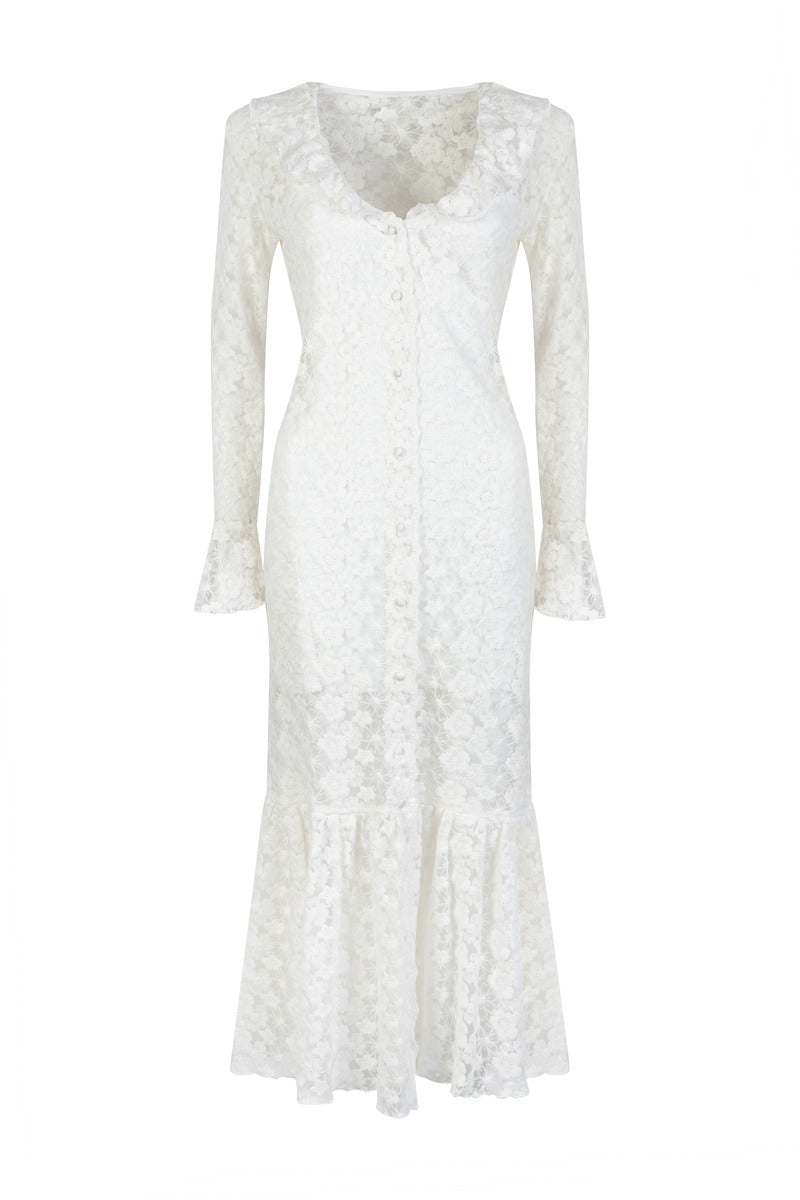 VESTIDO PALOMA IN WHITE - CULT MIA