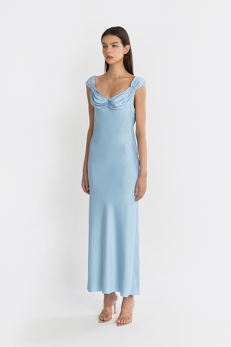 PRINCESS BLUE MAXI DRESS - CULT MIA