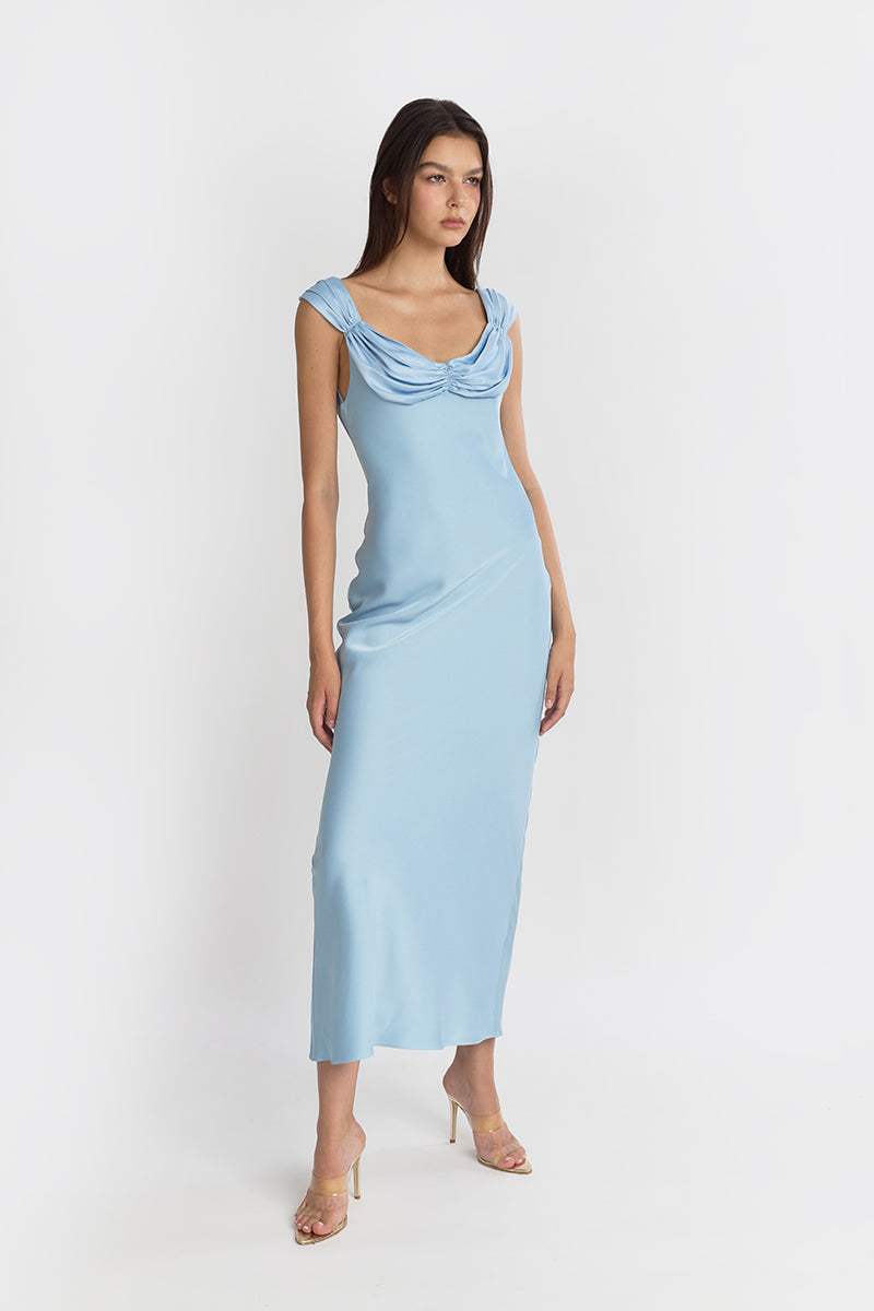 PRINCESS BLUE MAXI DRESS - CULT MIA