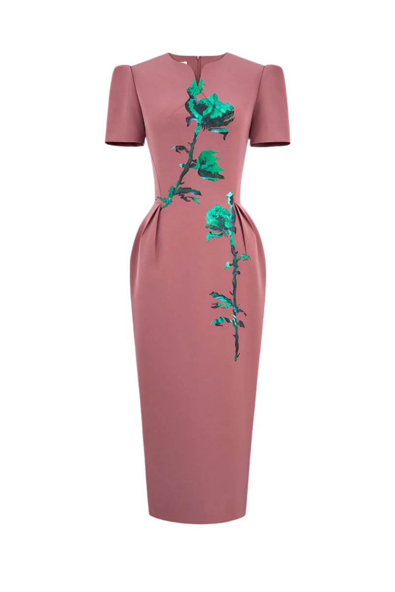 MYSTIC ELEGANCE MIDI DRESS - CULT MIA