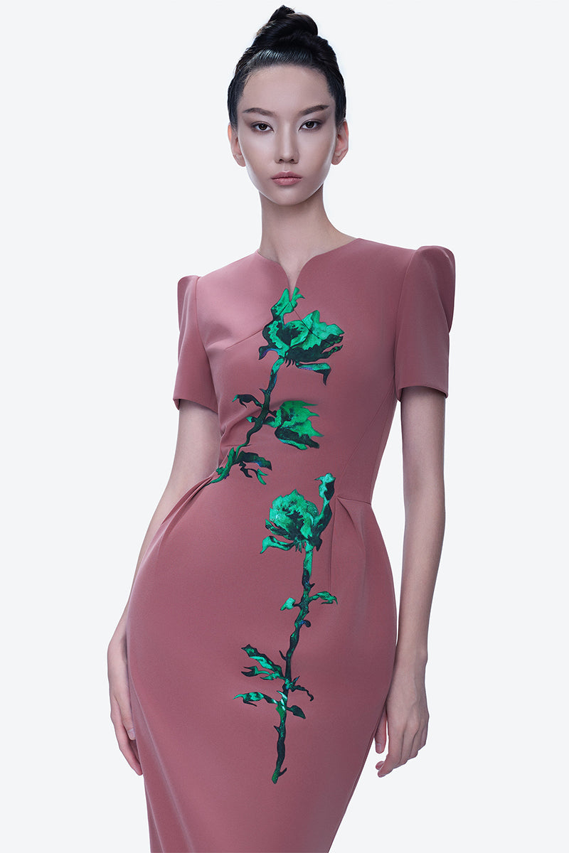 MYSTIC ELEGANCE MIDI DRESS - CULT MIA