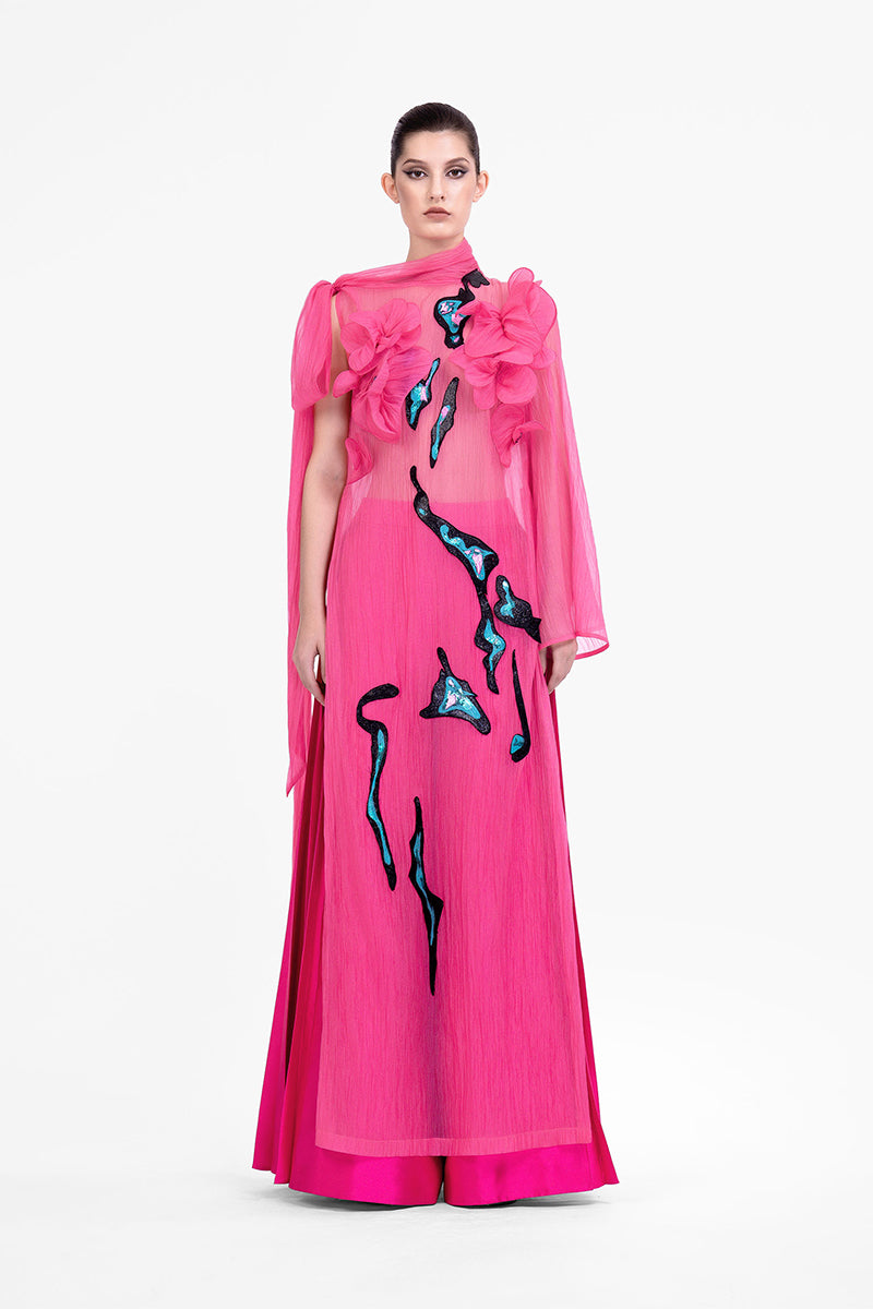 TASTE OF ILLUSION GOWN - CULT MIA