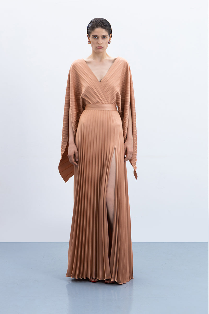 SOLEIL GOWN IN BRONZE - CULT MIA