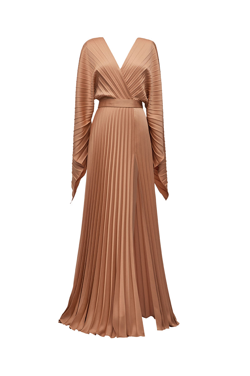 SOLEIL GOWN IN BRONZE - CULT MIA