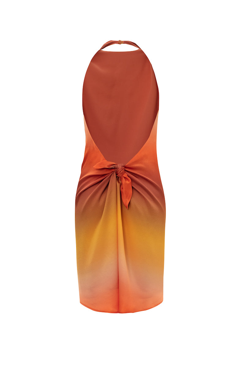SOFIA MINI DRESS SUNSHINE IN MULTICOLOR - CULT MIA