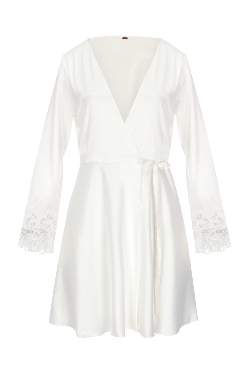 AGATHE ROBE IN IVORY - CULT MIA