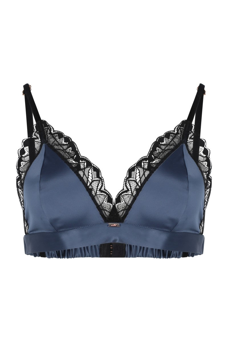 FEMINA BRA IN NAVY BLUE BLACK - CULT MIA