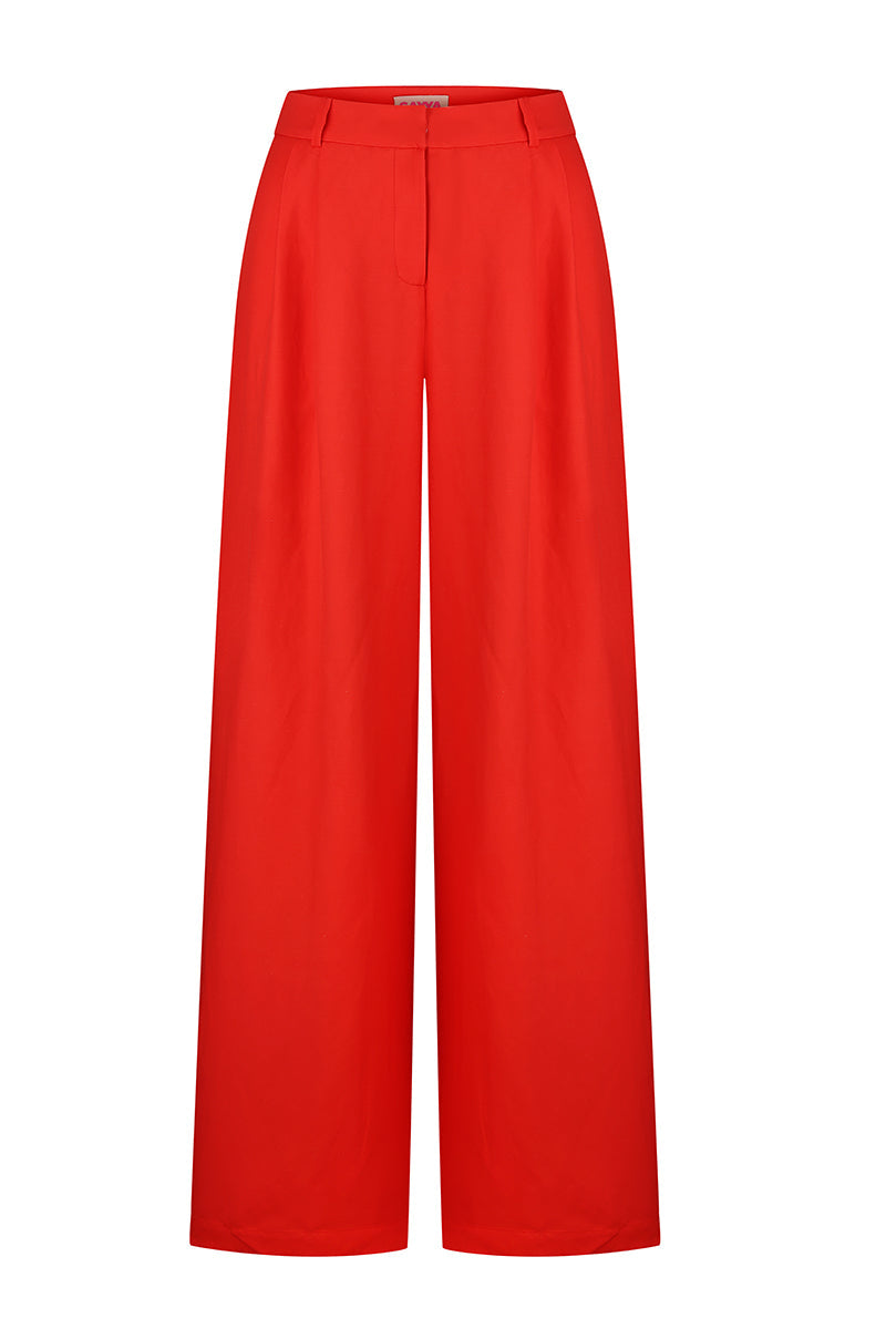 SKARLETT RED PANTS - CULT MIA