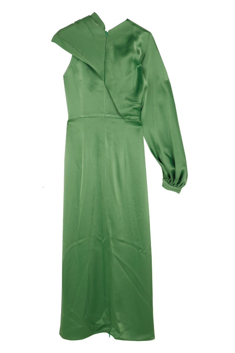 TAHITI MIDI DRESS IN GREEN - CULT MIA