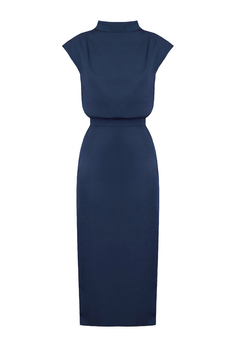 UNDRESS TESSA SHORT KIMONO SLEEVES MIDI DRESS IN ROYAL BLUE | Cult Mia UNDRESS TESSA SHORT KIMONO SLEEVES MIDI DRESS IN ROYAL BLUE | Cult Mia