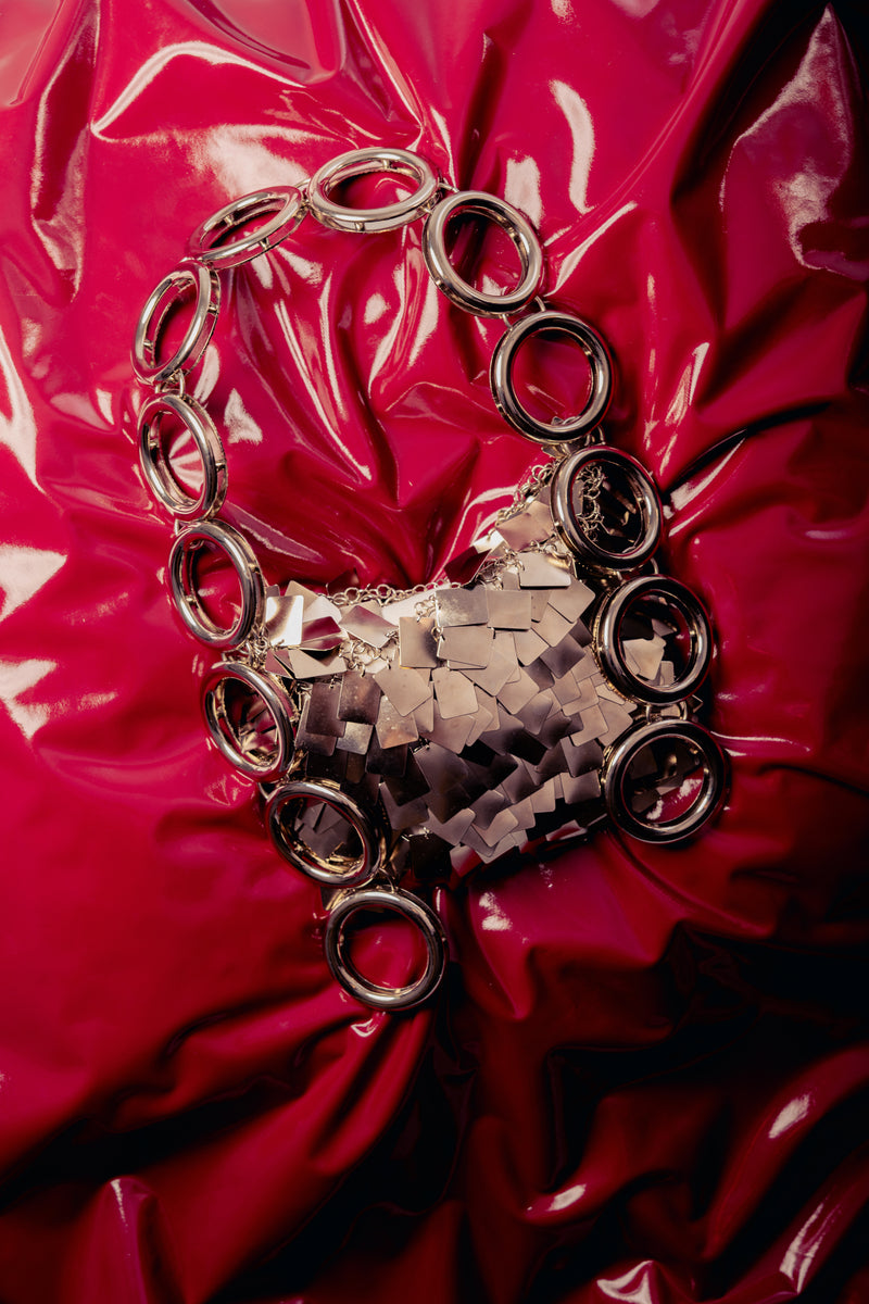 THAIS SILVER BAG - CULT MIA