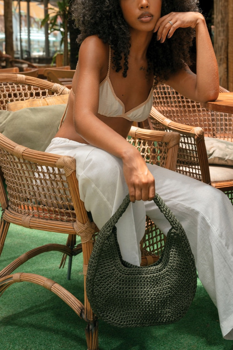 LUA GREEN BAG - CULT MIA