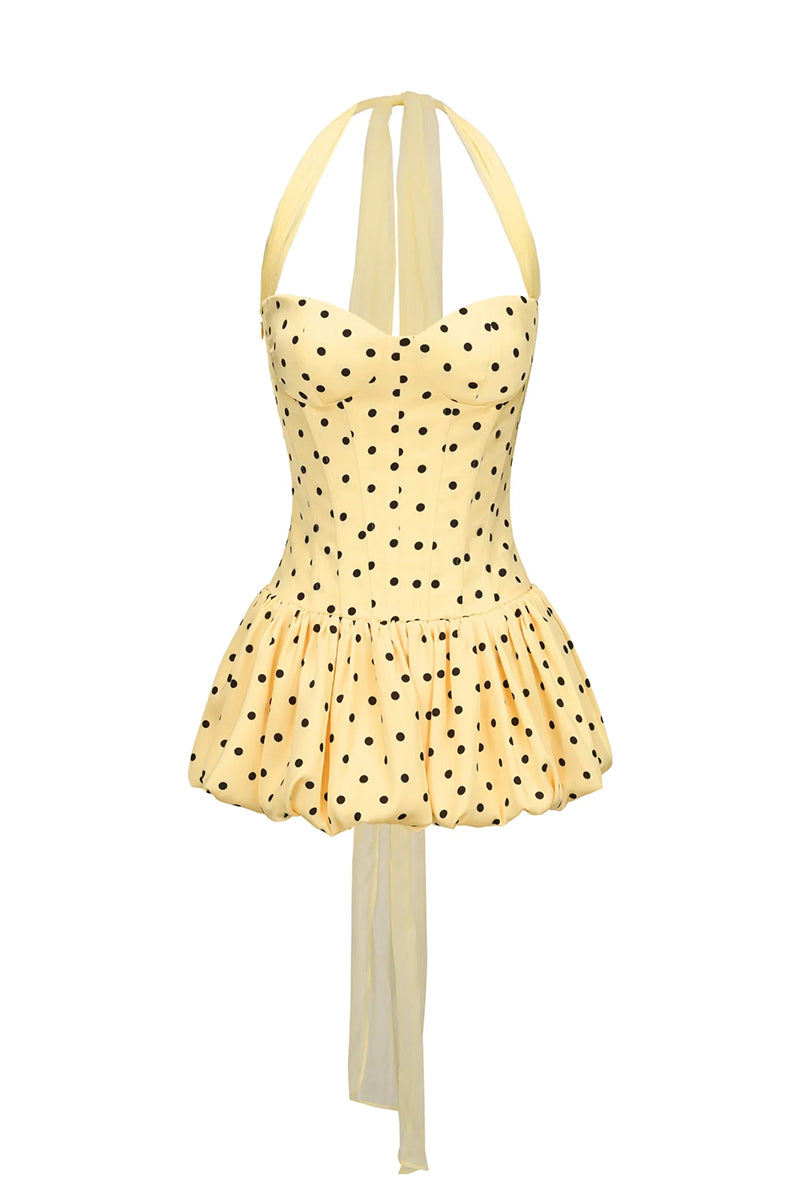 WENDY DRESS IN YELLOW | CULT MIA | Nana Jacqueline WENDY DRESS IN YELLOW | CULT MIA | Nana Jacqueline