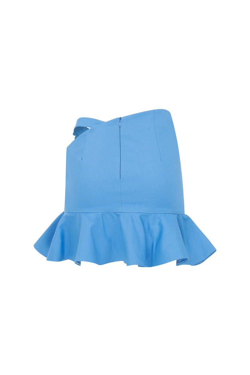 BLUE WATER LILY SKIRT - CULT MIA