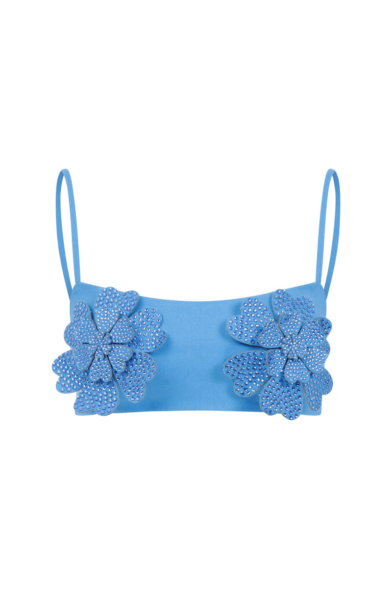FLORAL MAJESTY TOP - CULT MIA