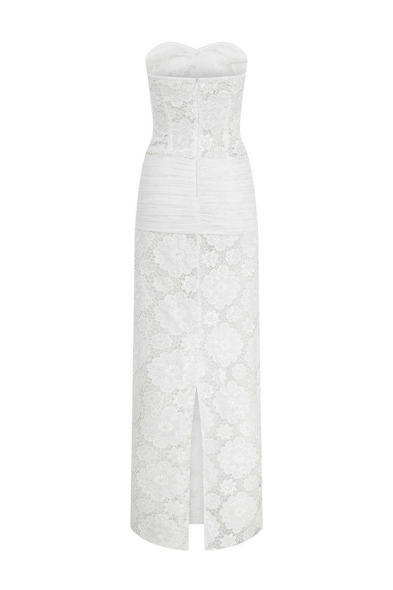 IVORY BLOSSOM DRESS - CULT MIA