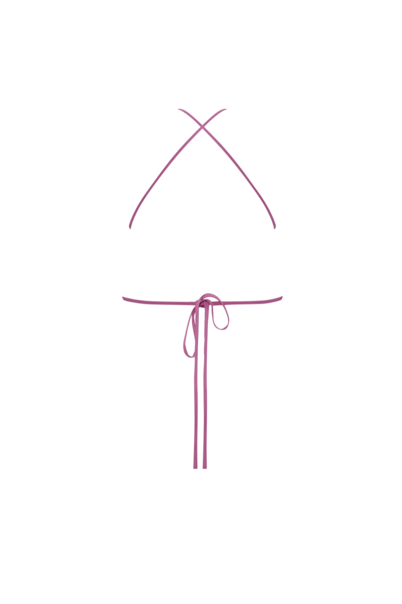 FLORAL FANCY ASYMMETRICAL BRODERIE TOP IN PINK - CULT MIA