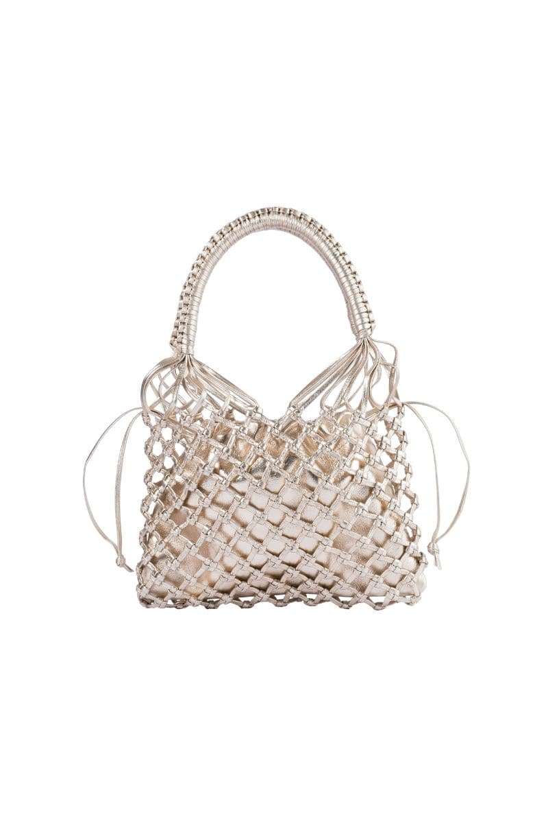 GOLD LA RED MINI LEATHER BAG | Adriana Castro | CULT MIA