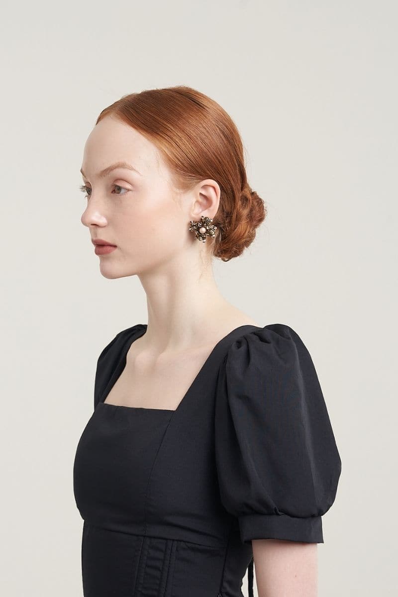 CELLIE SWAROVSKI PEARLS AND CRYSTAL EARRINGS | Aidan & Ice | CULT MIA