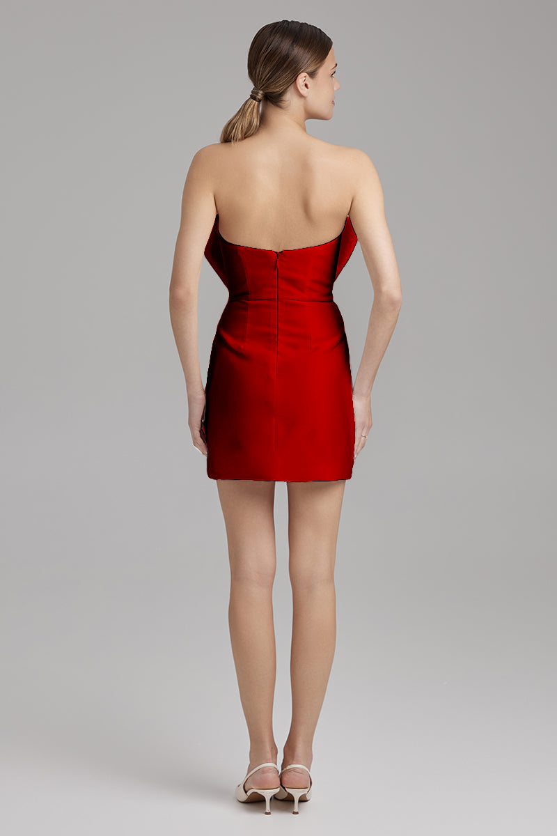 JOY RADIANT RED HEART DRESS - CULT MIA