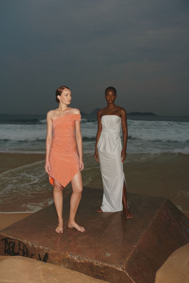 MANDARINE GOA STRAPLESS MINI DRESS | Baobab | CULT MIA