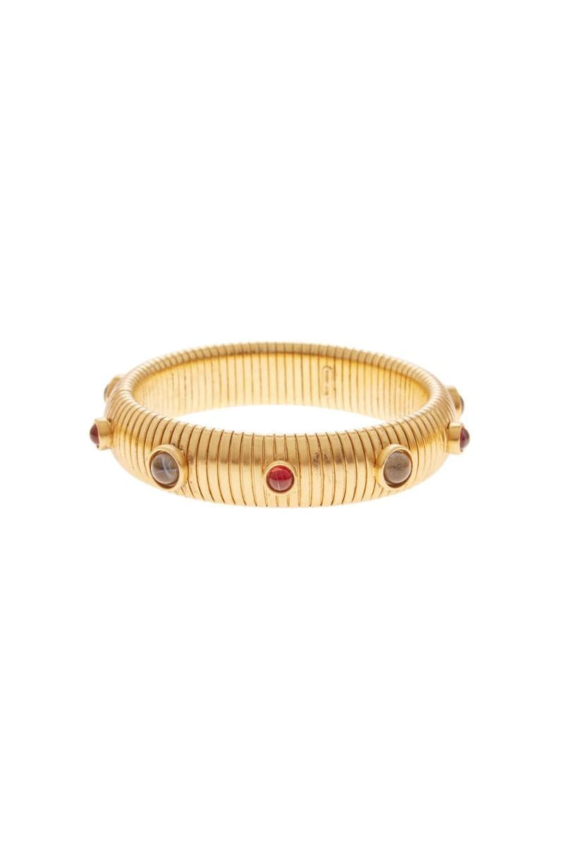 GOLD FAIYM STONE BANGLE | Ben Amun | CULT MIA