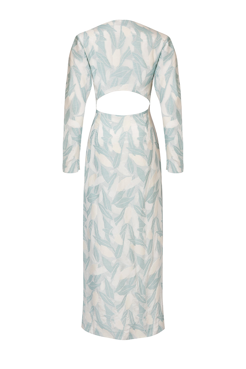 CHRISTIE CUT-OUT FLORAL DRESS - CULT MIA