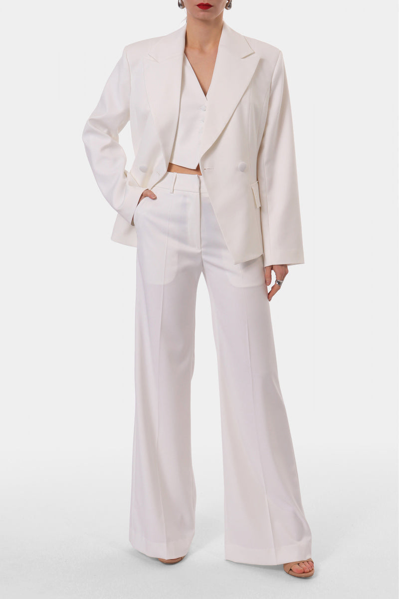 ROKSANA OFF WHITE BLAZER - CULT MIA