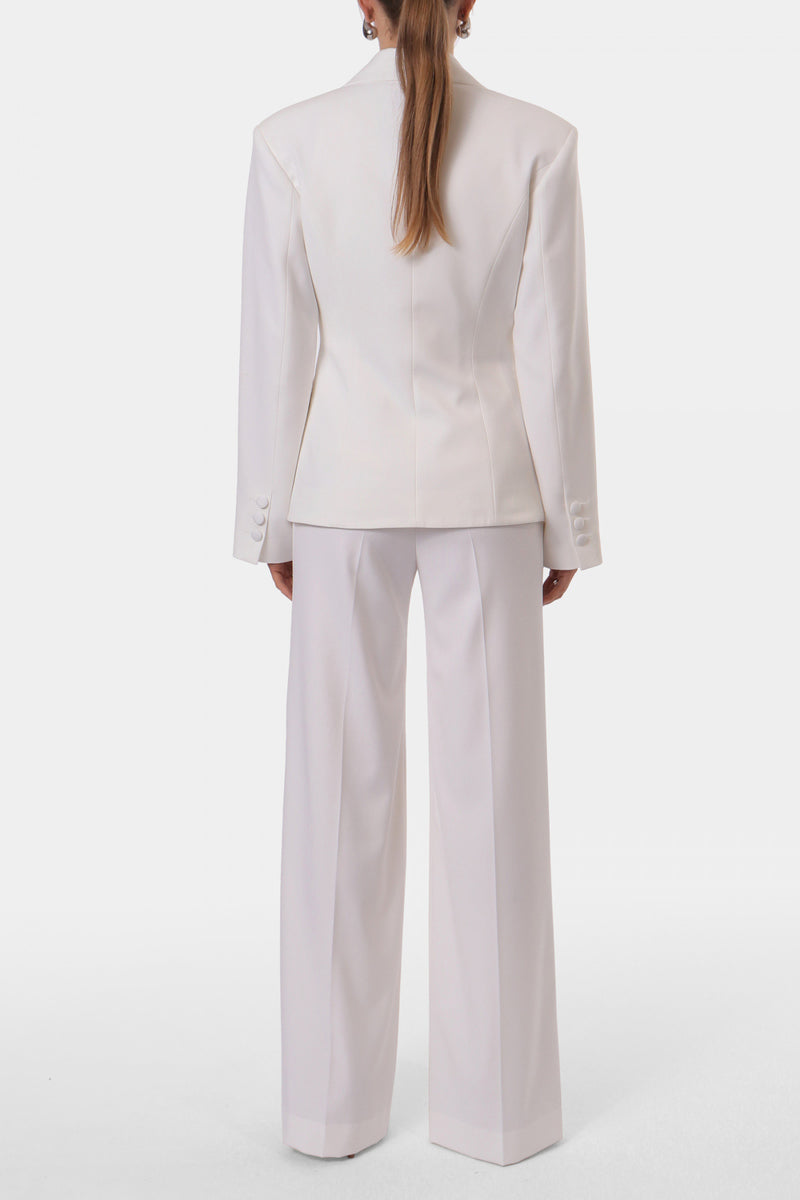 ROKSANA OFF WHITE BLAZER - CULT MIA