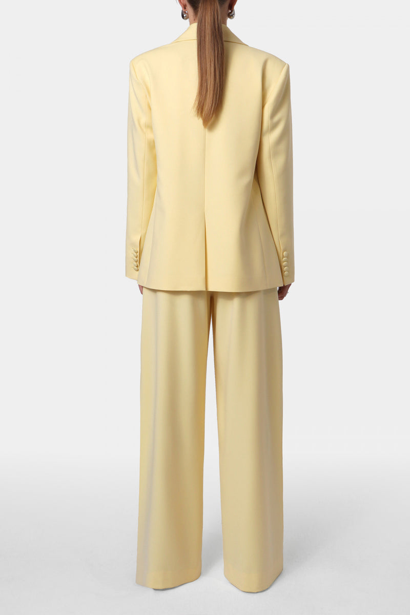 TATIANA BUTTER YELLOW BLAZER - CULT MIA