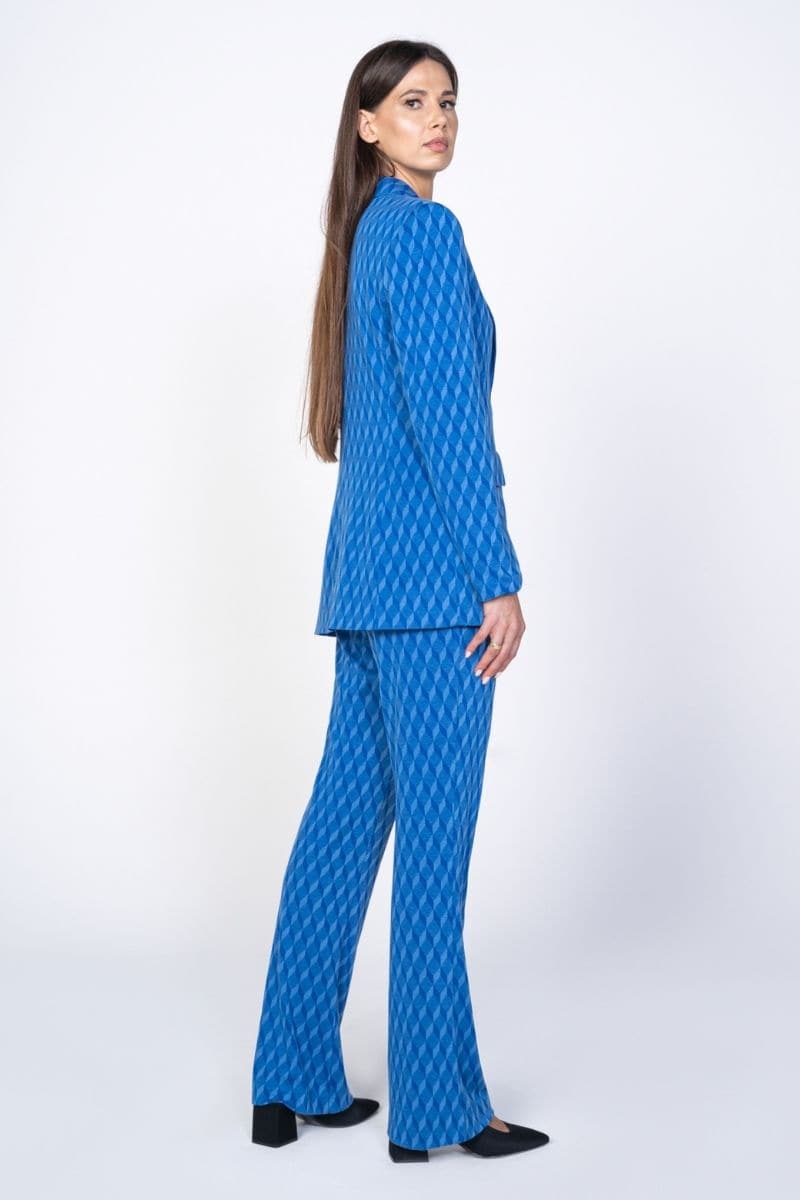 BLUE CUBES WOMEN'S SUIT SET | Fortini | CULT MIA