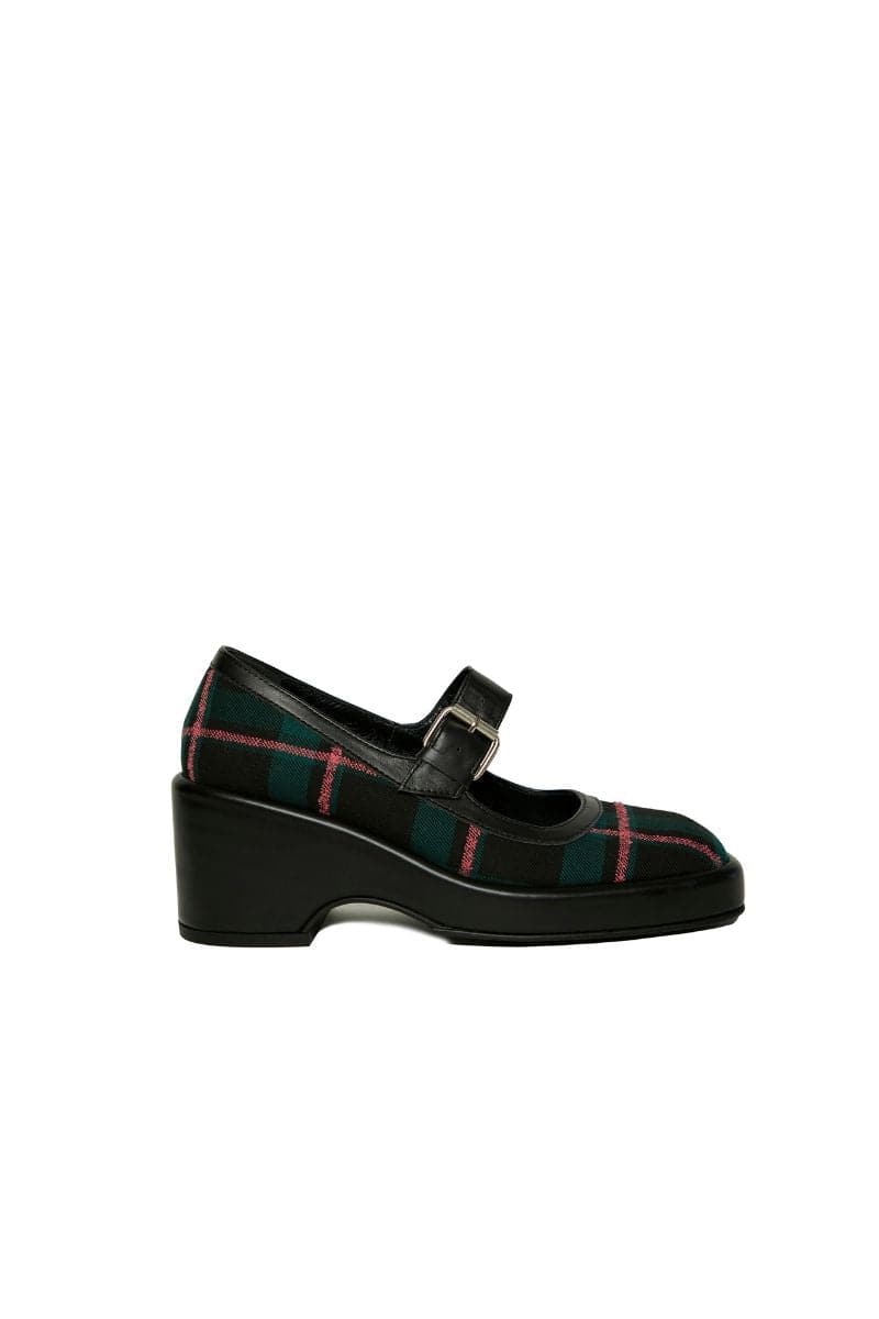 COMBINED PLAID MARY JANE | Gvasalia | CULT MIA