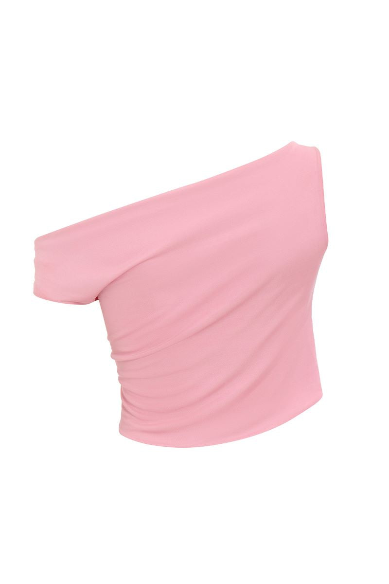 THE FOOL TOP IN BABY PINK - CULT MIA
