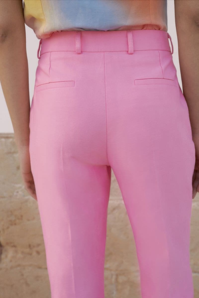 BUBBLEGUM HIGH-RISE PANTS | JAAF | CULT MIA