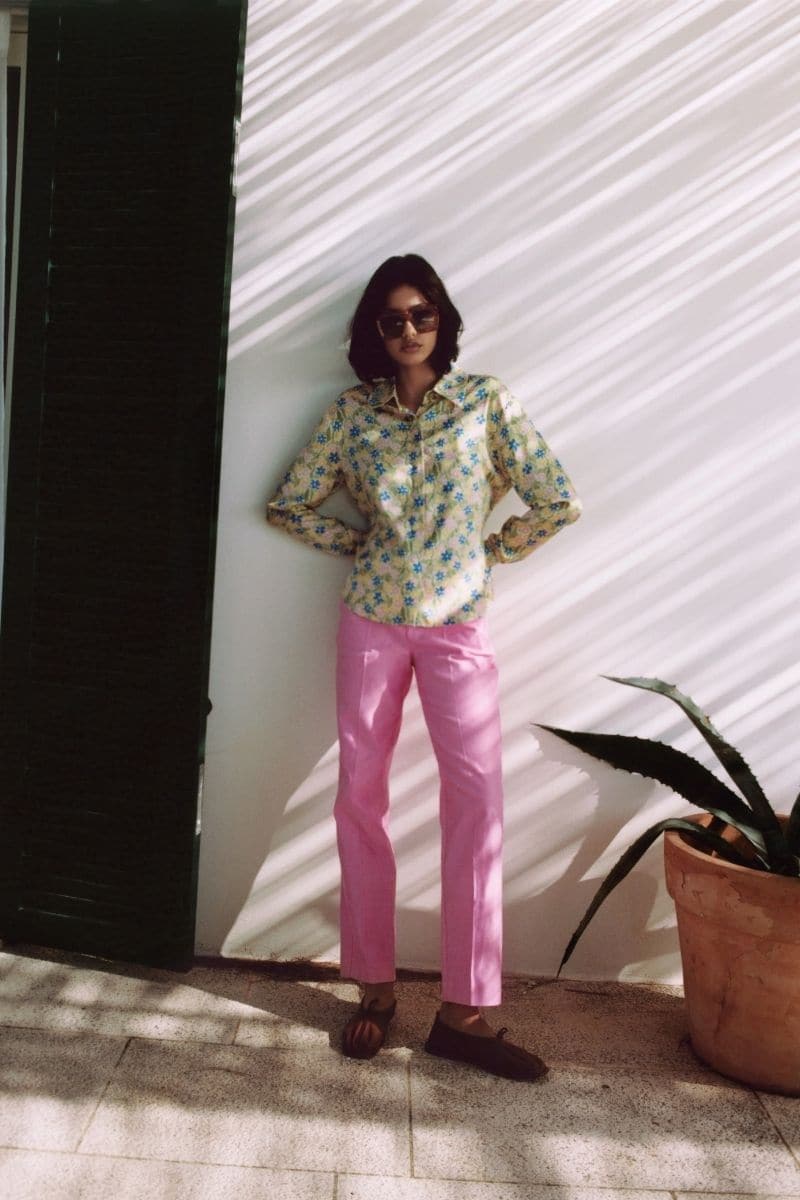 BUBBLEGUM HIGH-RISE PANTS | JAAF | CULT MIA