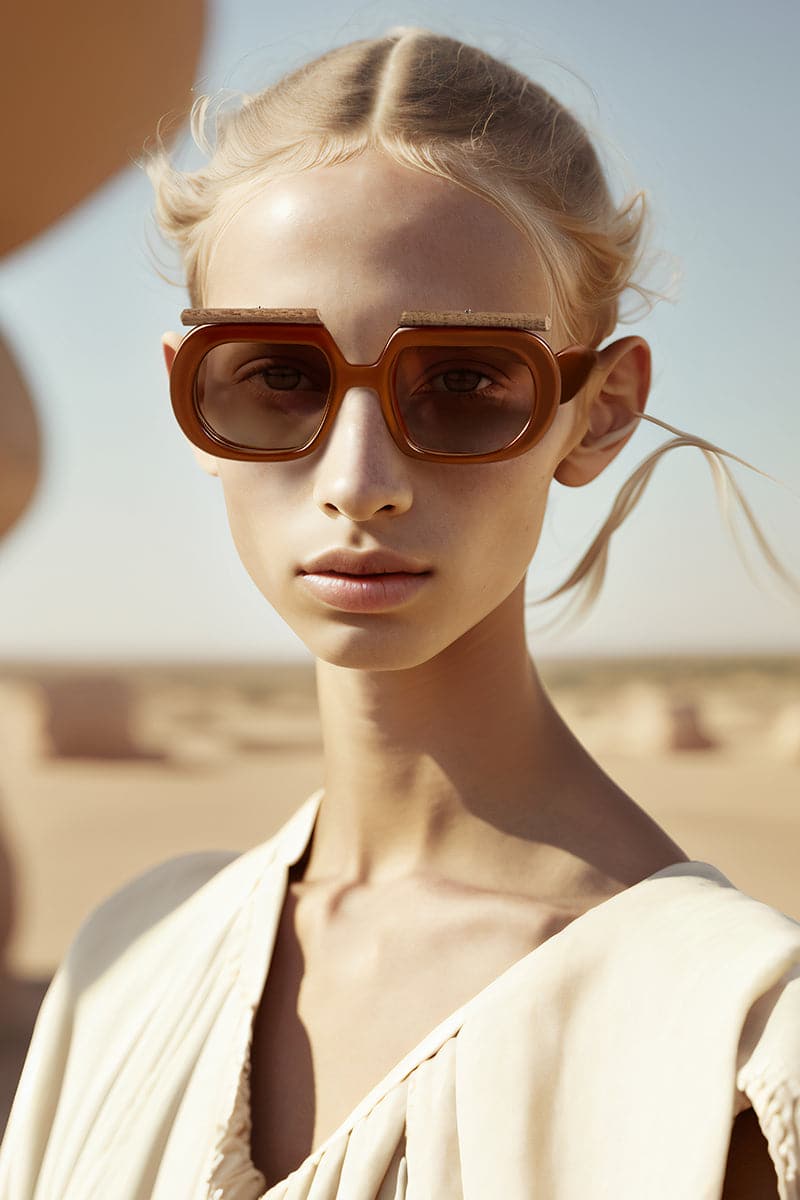 LATTE BROWN SOUL W3 ACETATE SUNGLASSES | L'Obscure Clarté | CULT MIA
