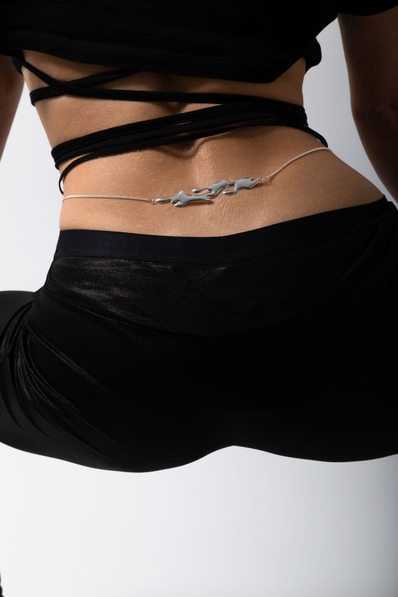 LIQUIFIED TRIBAL BODY CHAIN | LAOMA ATELIER | CULT MIA