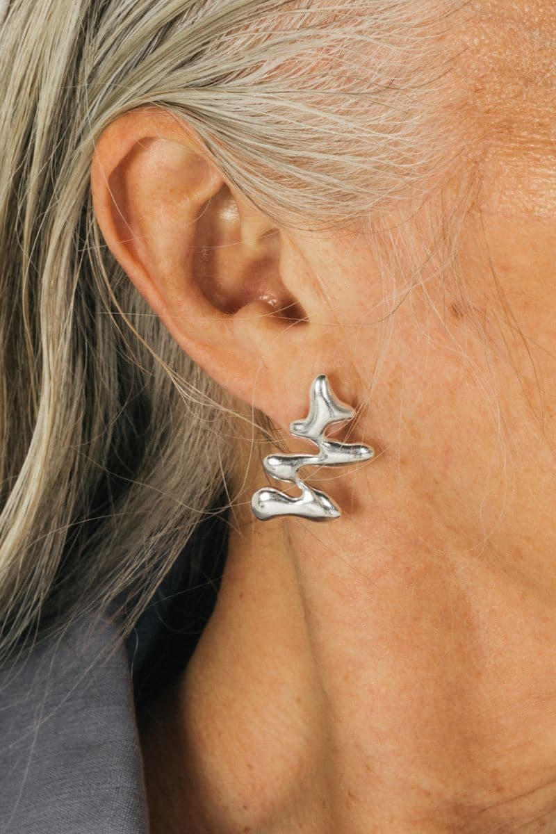 ZIG ZAG EARRINGS SHORT | LAOMA ATELIER | CULT MIA