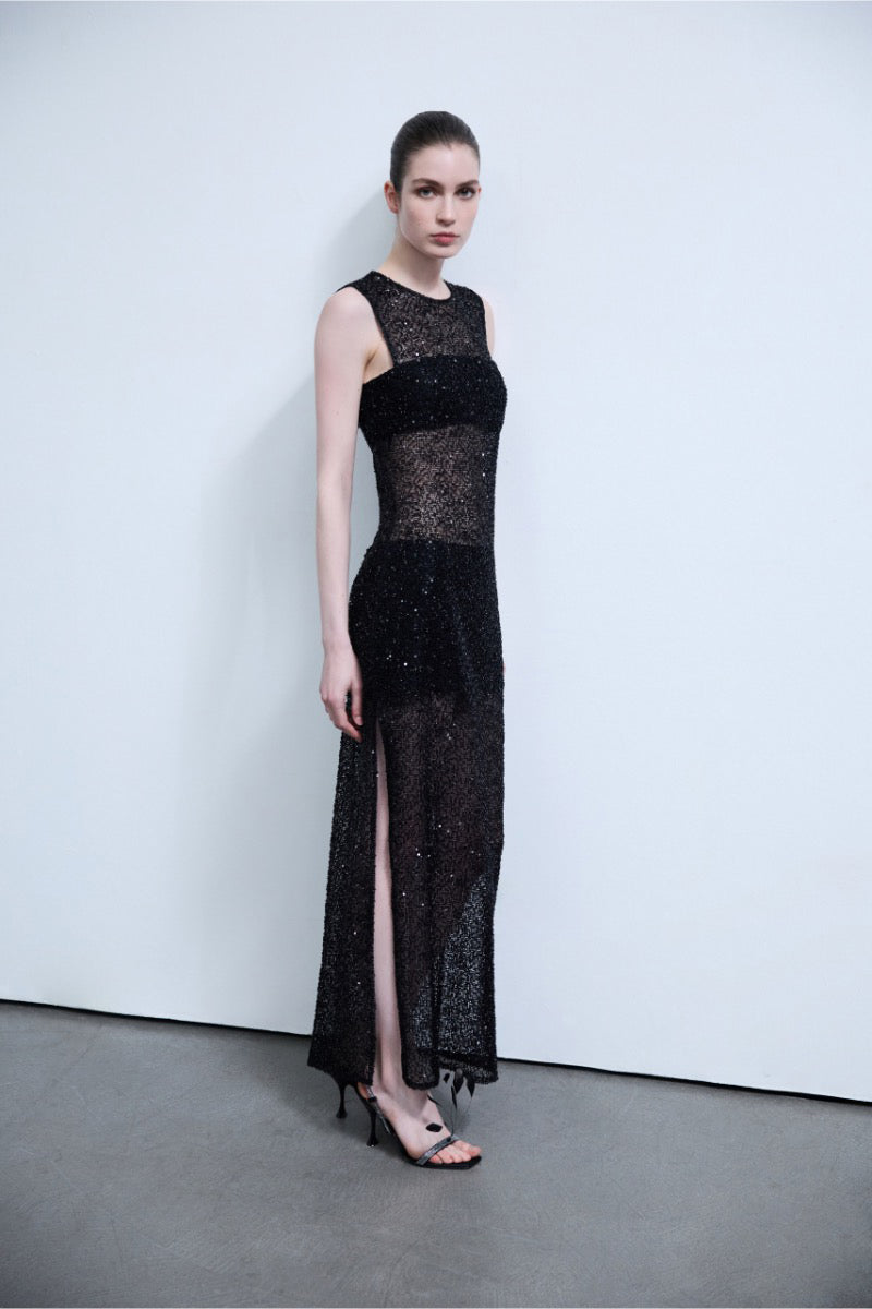LARA MIDI SEQUIN DRESS - CULT MIA