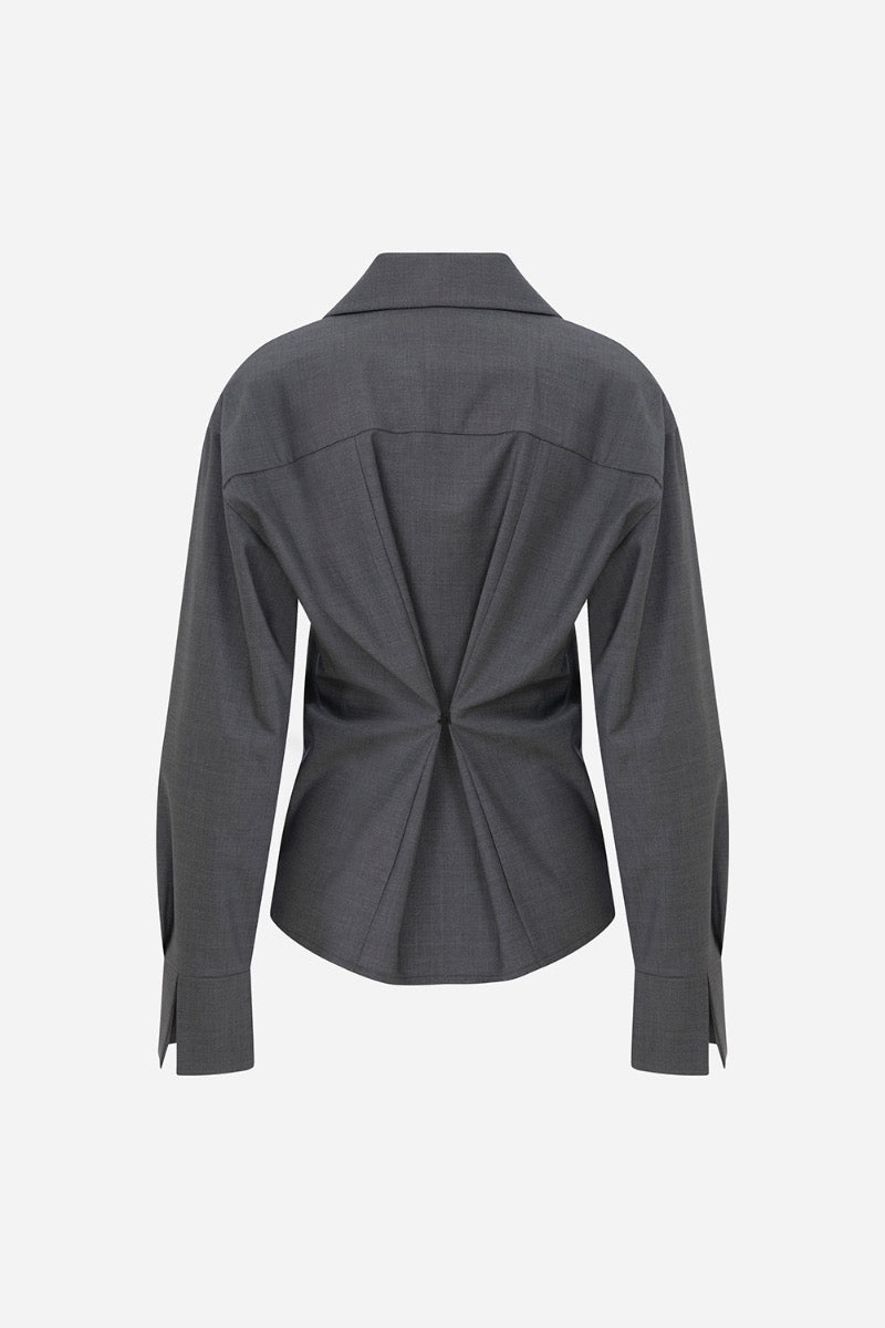 LIANE WOOL SHIRT - CULT MIA