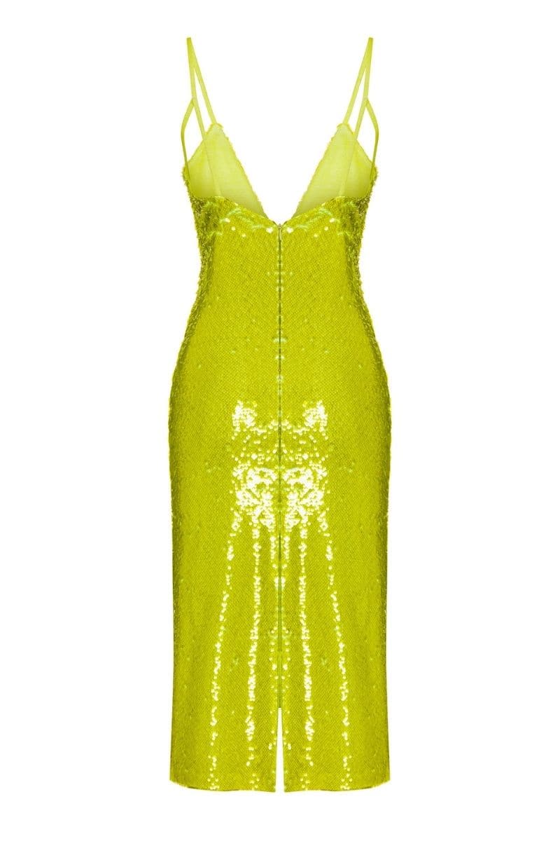 SURI GREEN SEQUIN DRESS | Nana Gotti | CULT MIA