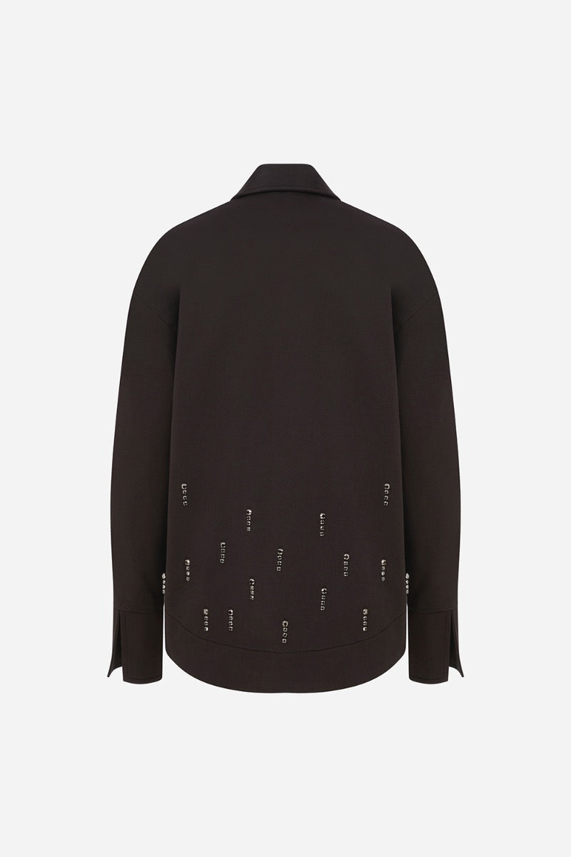 NOVA EMBELLISHED SHIRT - CULT MIA