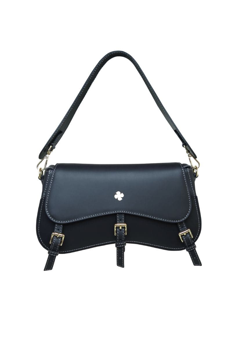 BLACK CHEVY SADDLE BAG | PHERAHS | CULT MIA