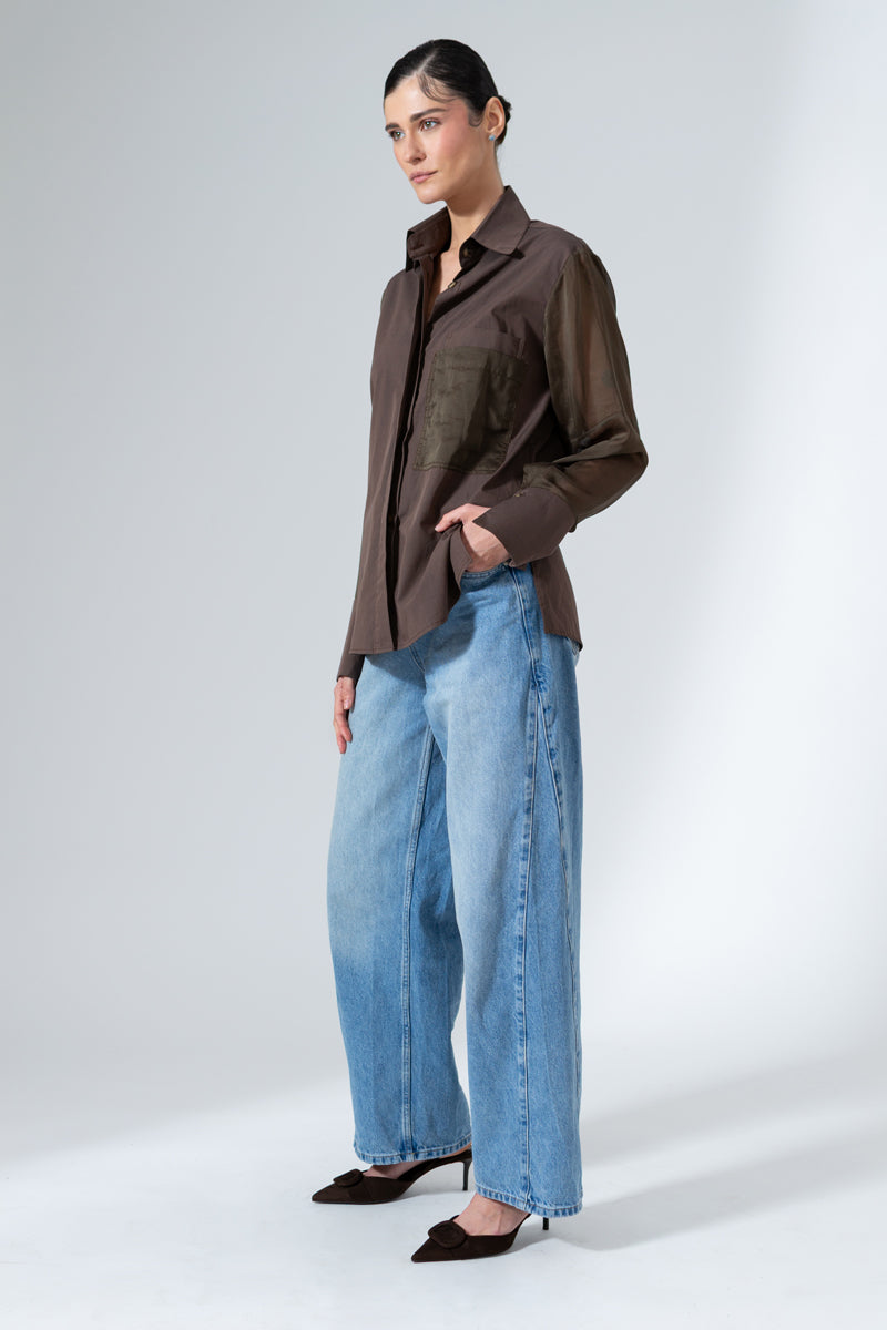 THE NEVE BUTTON DOWN SHIRT - CULT MIA