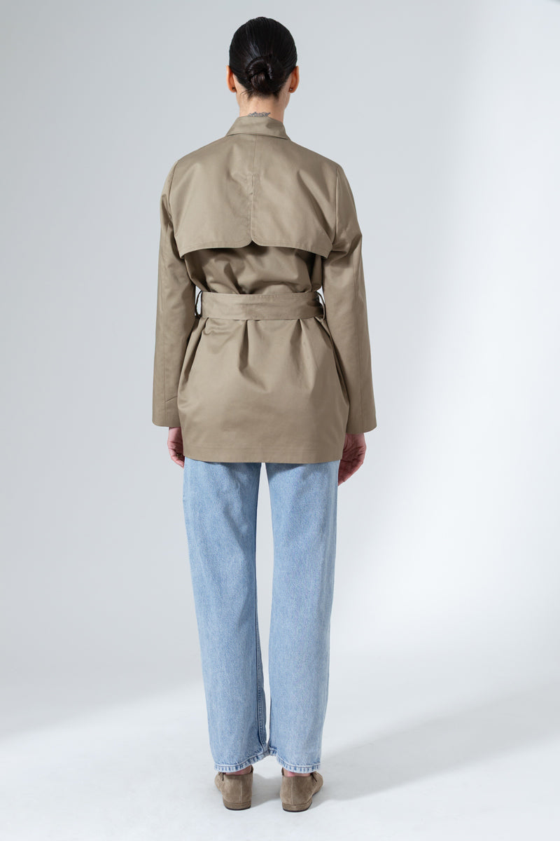 THE ZEA SHORT TRENCH COAT - CULT MIA