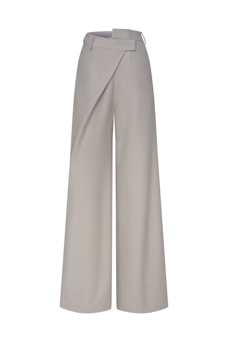 BEIGE LOP SIDED PANTS | TONYY | CULT MIA